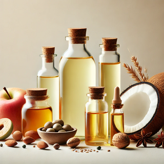 Bouteille d'huile capillaire