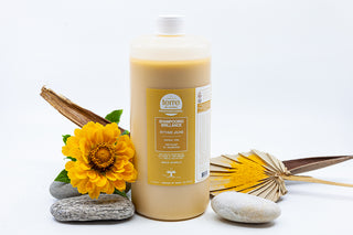 Shampoings naturels rythme jaune de Terre de Couleur disponible au Salon Marie-Eve