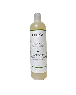 Sampoing romarin et menthe de Oneka en vente au salon Marie-Eve